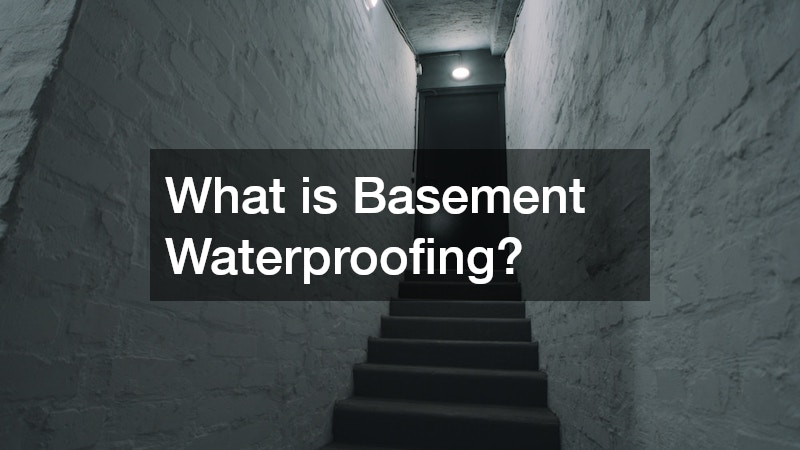 What is Basement Waterproofing?